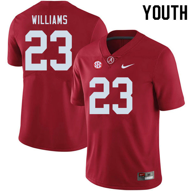 Youth #23 Roydell Williams Alabama Crimson Tide College Football Jerseys Sale-Crimson - Click Image to Close
